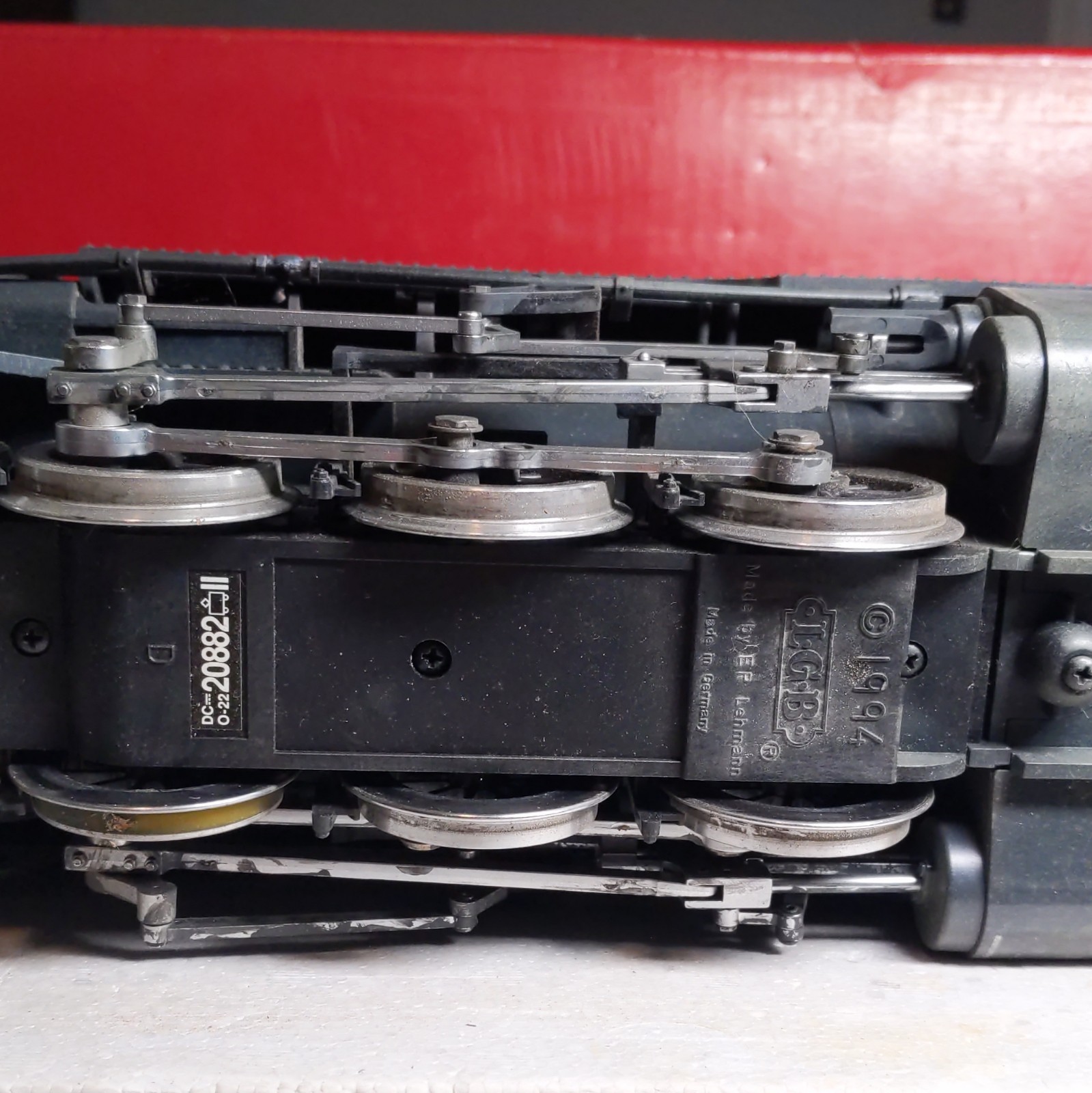 LGB Uintah Railway Co. Steam Locomotive No. 51 2-6-6-2 G Scale Light