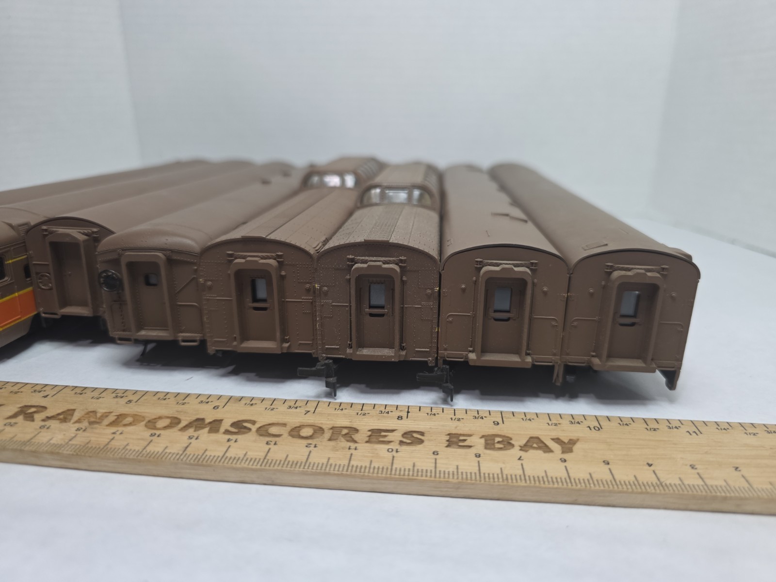 8 As Is Rivarossi Illinois Central Passenger Cars Vista Dome Coach Read Descript