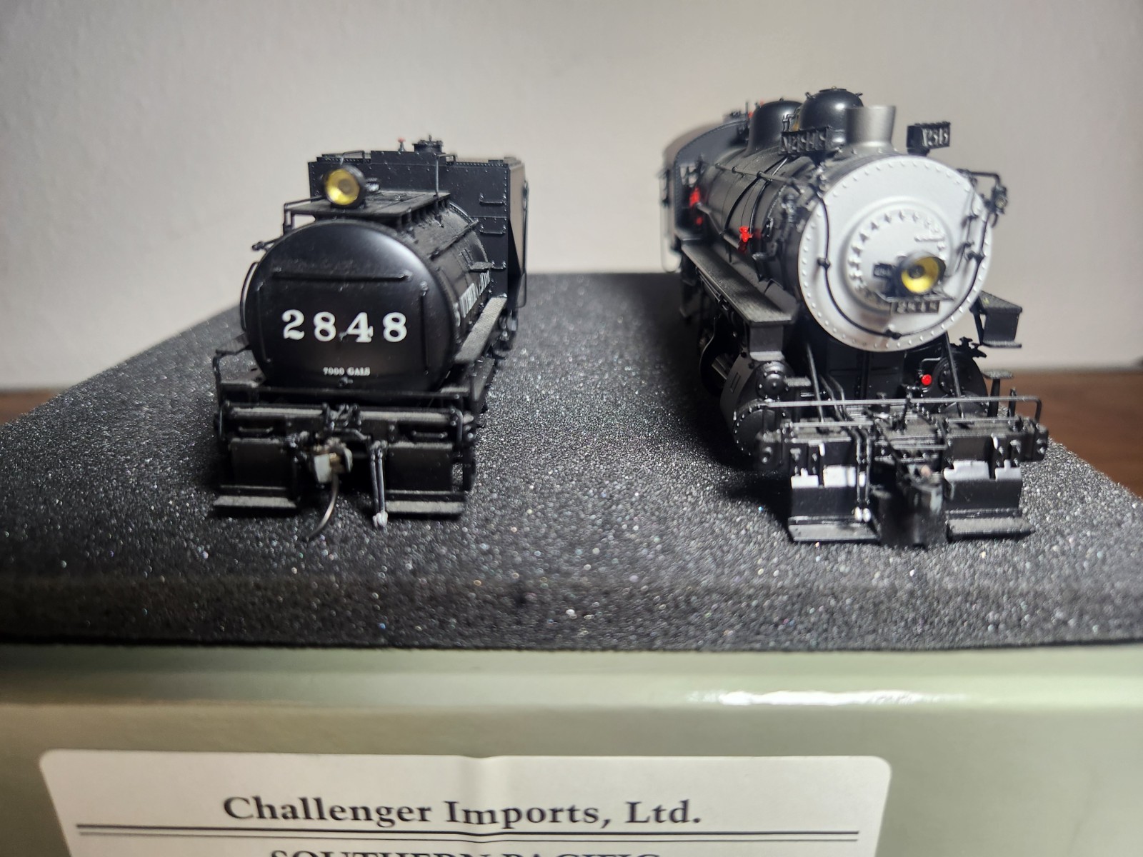 Challenger Imports brass HO Southern Pacific C-10 2-8-0 #2848
