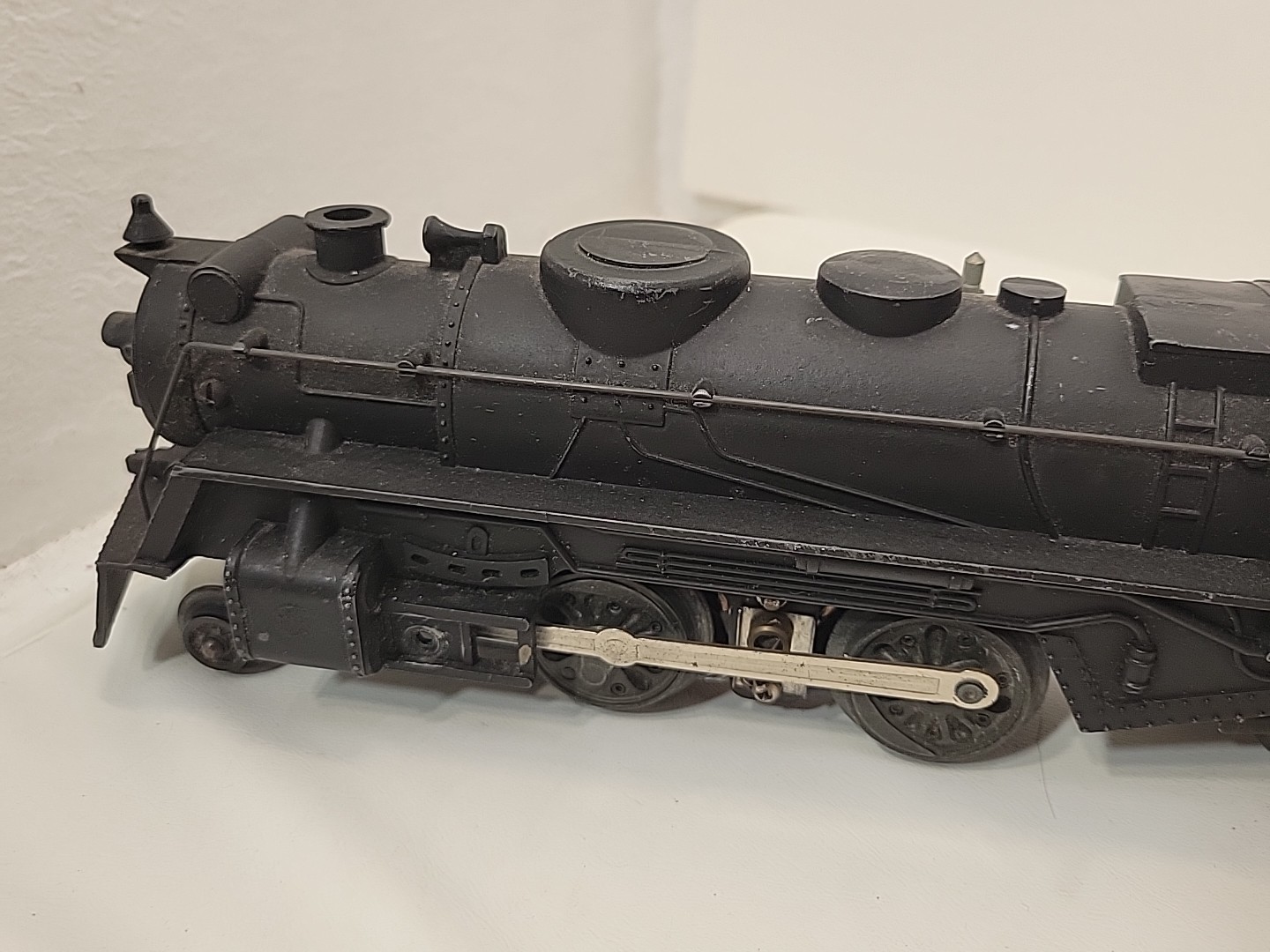 Marx #666 O Gauge die-cast VNTG STEAM ENGINE LOCOMOTIVE & TENDER, 1950s READ!