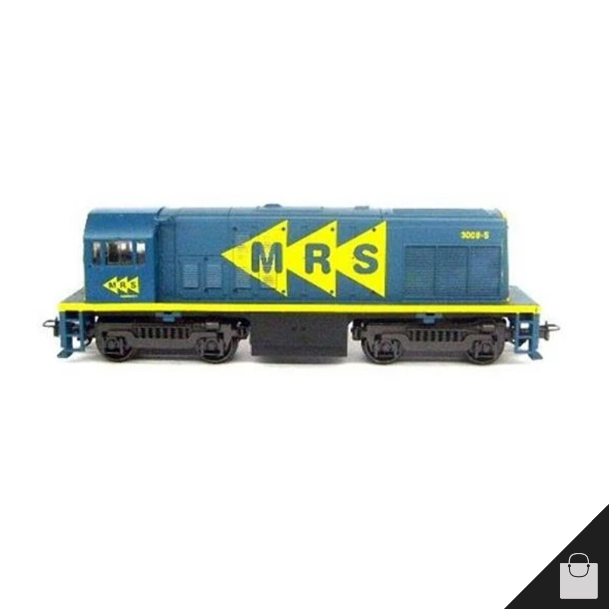 Frateschi Electric Locomotive U5B MRS 3039 HO Miniature Brazilian Train 1:87