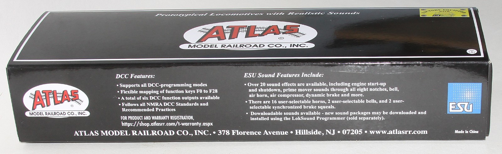 Atlas Gold U30C Chessie System Chesapeake & Ohio C&O 3302 DCC & sound HO Scale