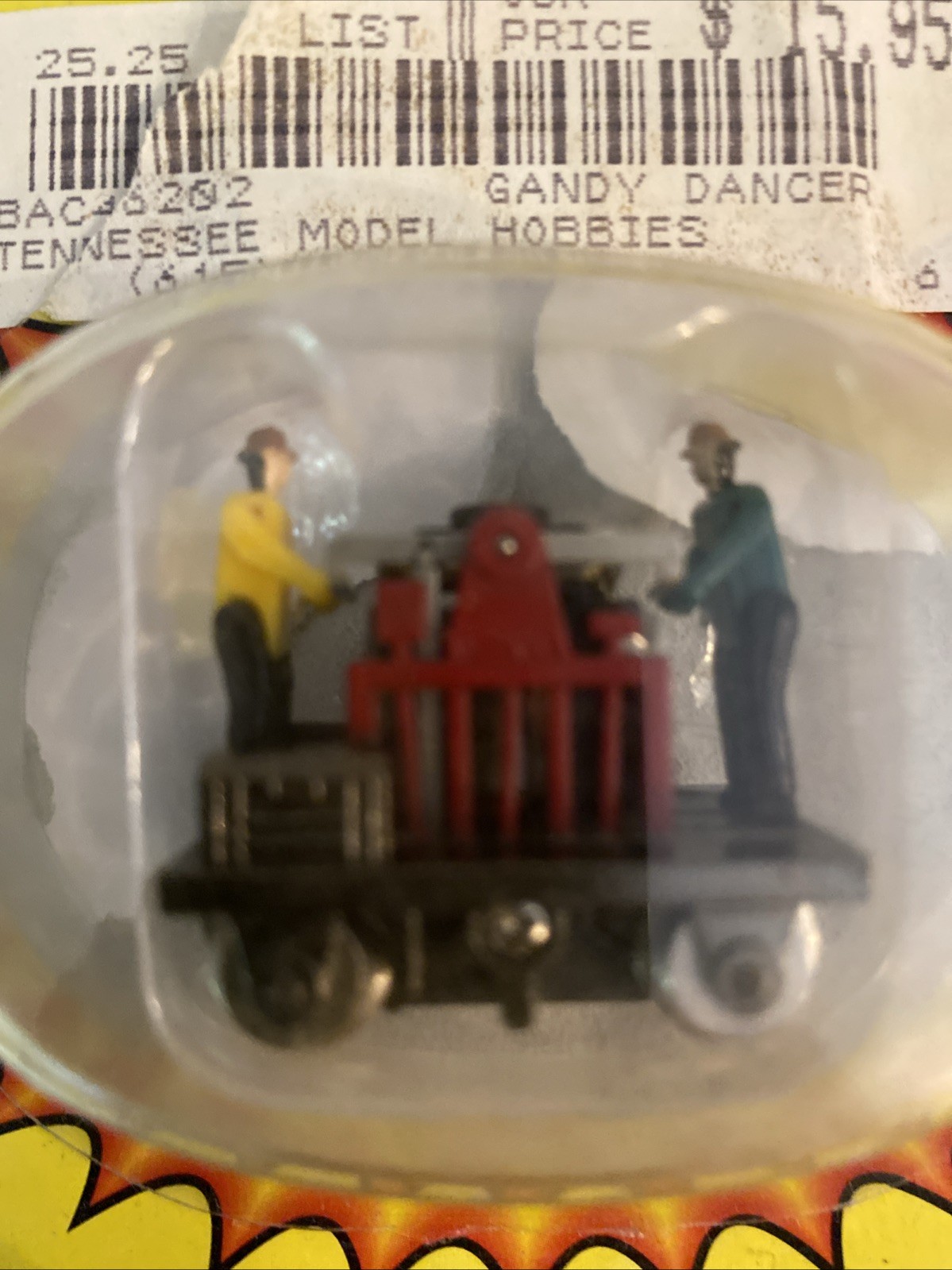 BACHMANN #46202 Cannonball Express Operating Handcar Motorized H.O.1;87 SEALED