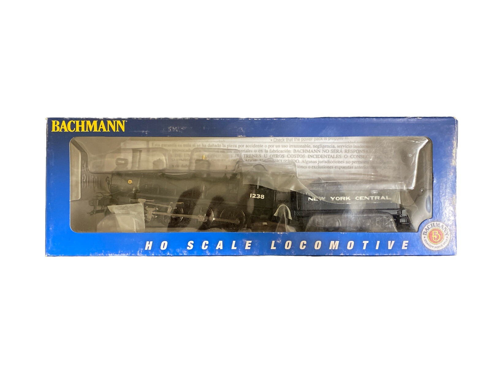 NEW Bachmann 4-6-0 Baldwin 52” Drivr (DCC Ready) New York Central #1238