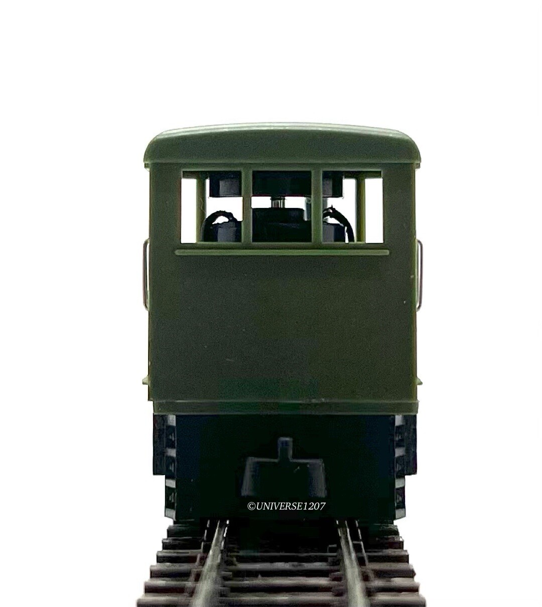 OO9 MinitrainS 2051 Plymouth Diesel Locomotive Black/Green Narrow Gauge 009 HOe