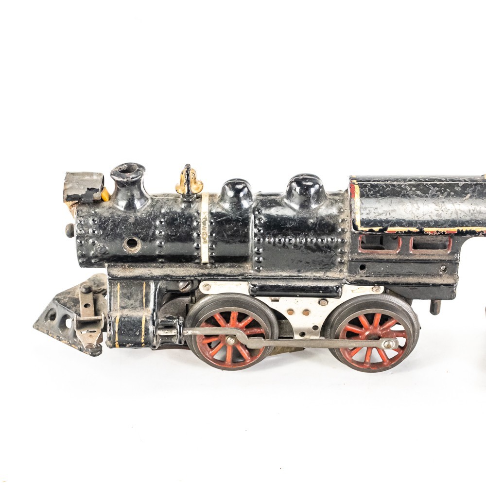 Ives 1118 Electric Steam Locomotive w/ Tenders & Cars O-Gauge