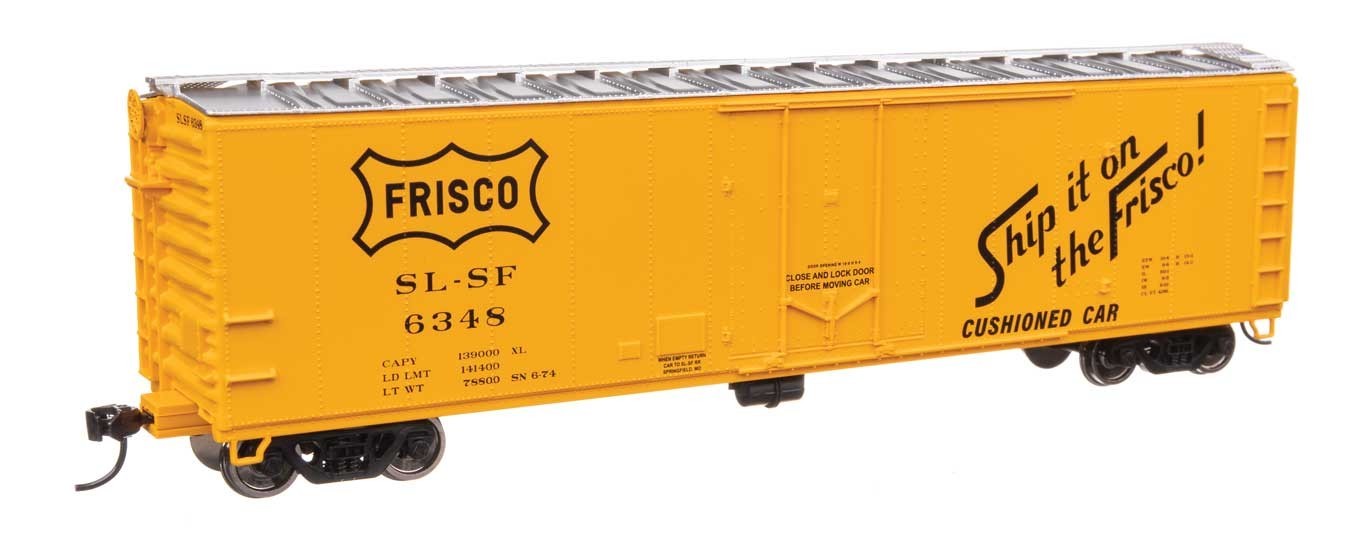 2859 Walthers HO 50′ PC&F Insulated Boxcar St. Louis-San Francisco #6367