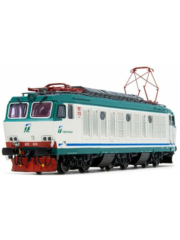 Rivarossi Hr2713d E652 019 Livery XMPR2, Logo FS Trenitalia, OMR Udine DCC