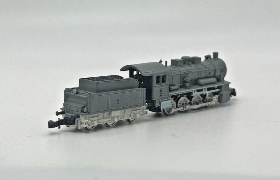Z Scale Marklin 88981 Gray Steam Loco w/ Tender New Brushles Motor Org Box (B)
