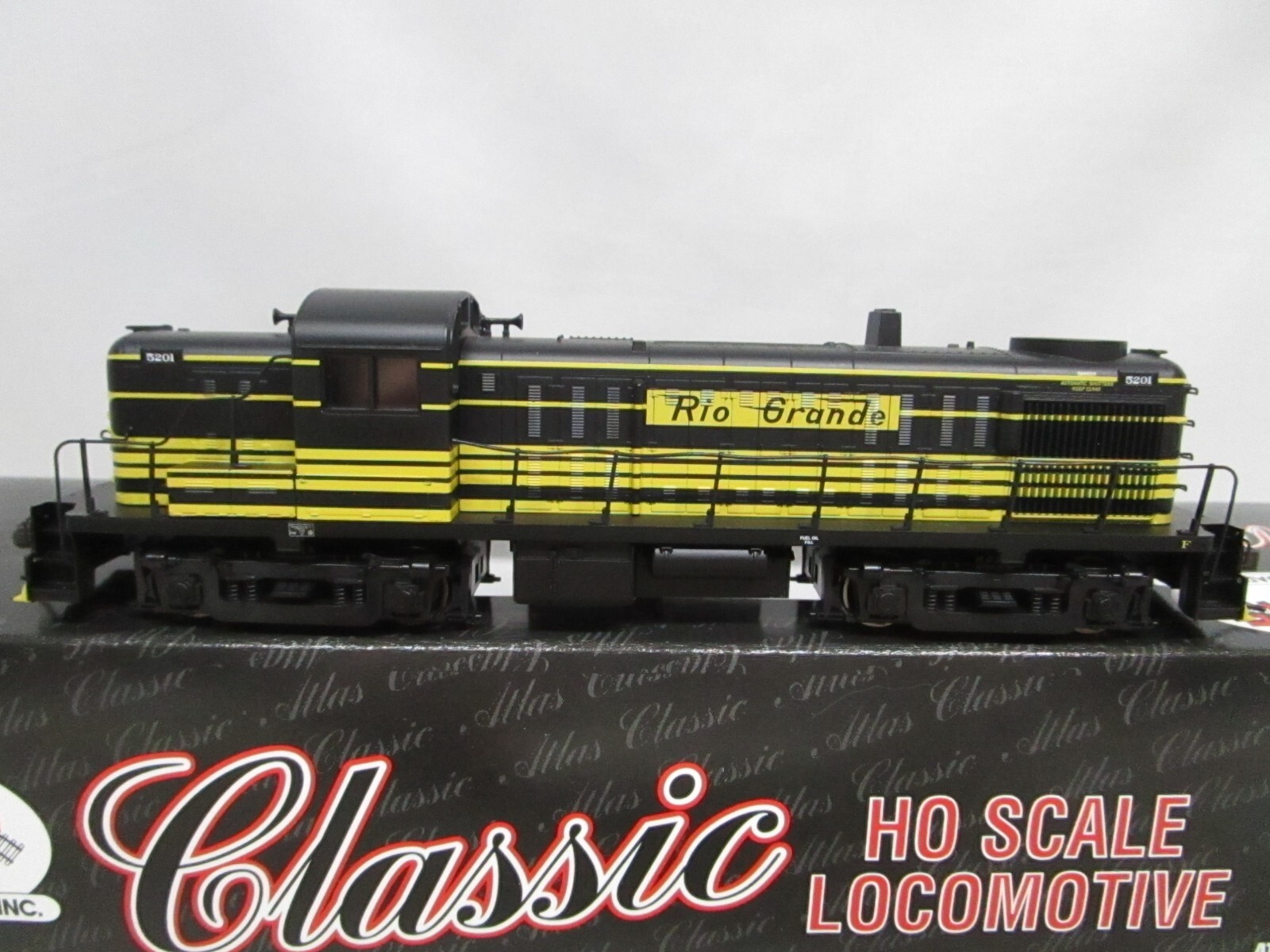 Atlas Classic HO Scale Rio Grande Alco RS3 Diesel Locomotive #5201 NIB 7027