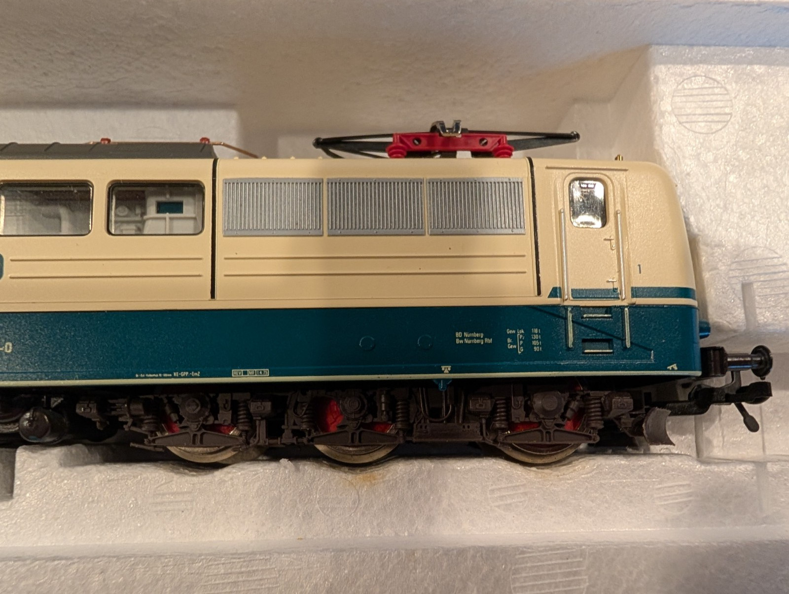 Fleischmann 4381 H0 DB BR 151 Electric Locomotive – Excellent Detail