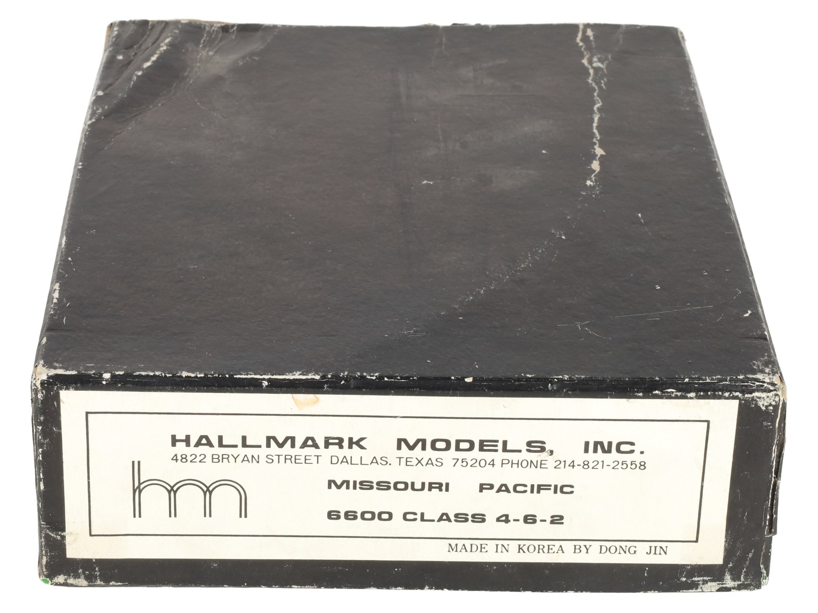 Hallmark Models HO Scale BRASS MoPac 6600 Class 4-6-2 Steam Locomotive & Tender