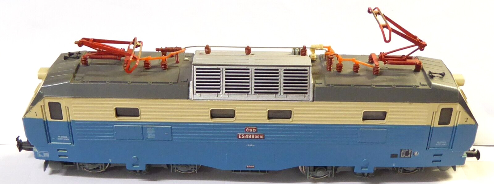 Piko H0 Locomotive Es 499 0010 Blue the Csd Epoch 4 Well Preserved With Flaws