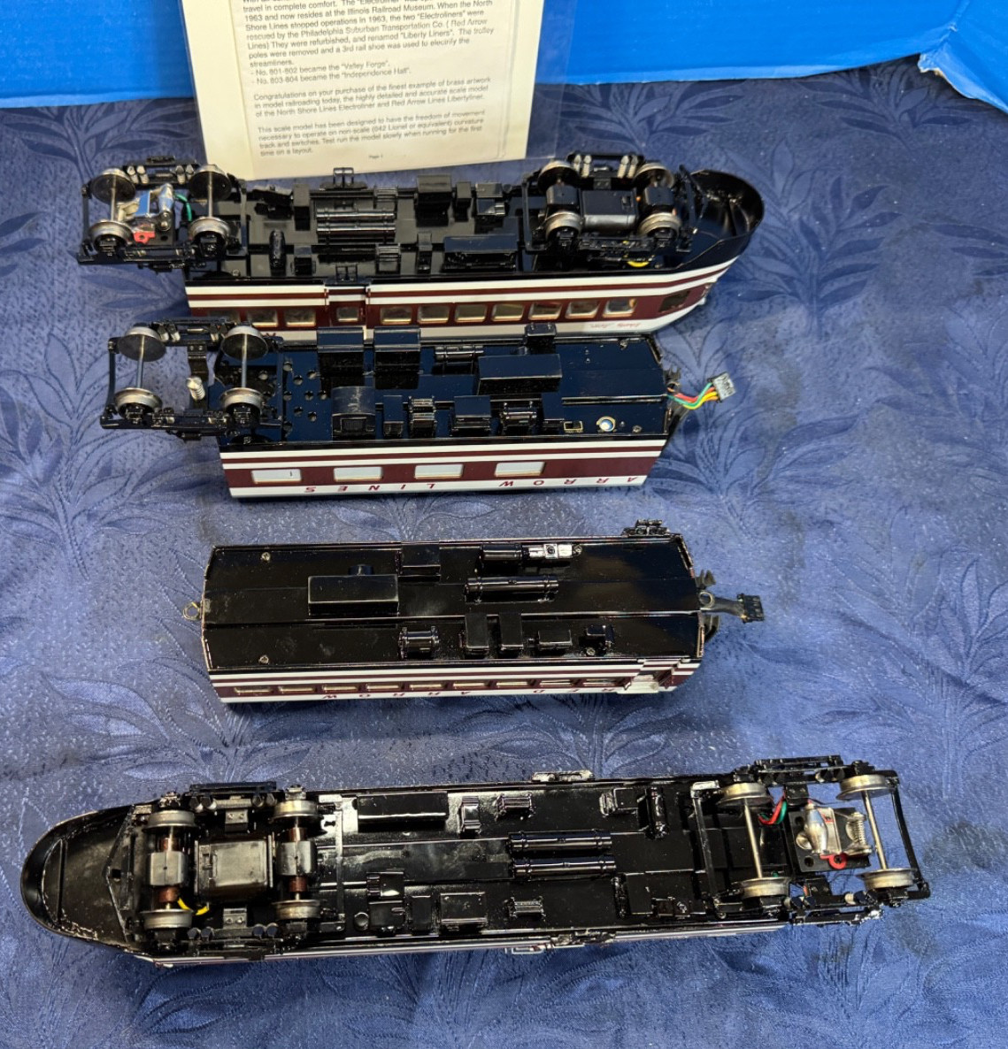 Sunset Models 3 Rail O Brass Red Arrow Lines Libertyliner (3-Rail)
