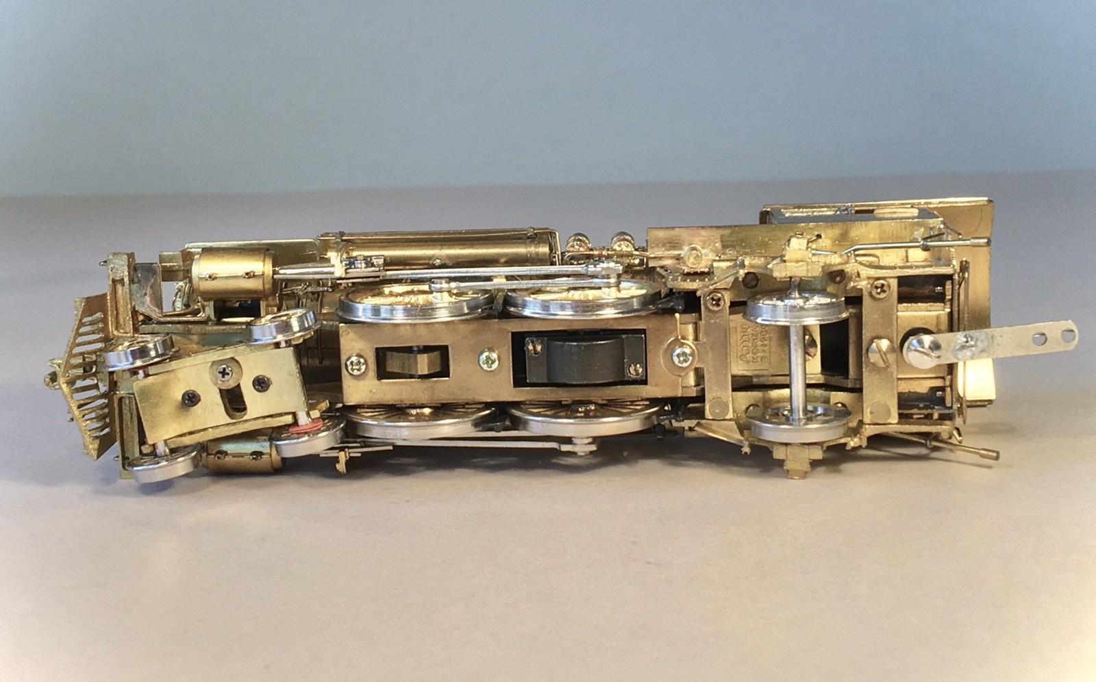HO BRASS 4-4-2, C&NW ‘D’ Class by OMI – 1468, Slated Cylinders, Super Detailed