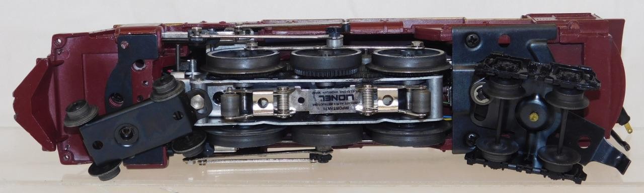 Lionel 6-8101 Chicago & Alton Steam Passenger Set 4-8-4 Steam Engine + 6 HW cars
