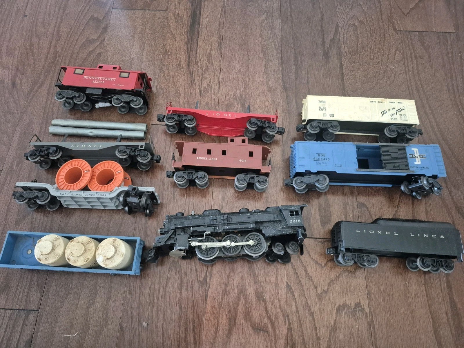 Lionel Lot 2018 Locomotive and rolling stock mixed lot vintage