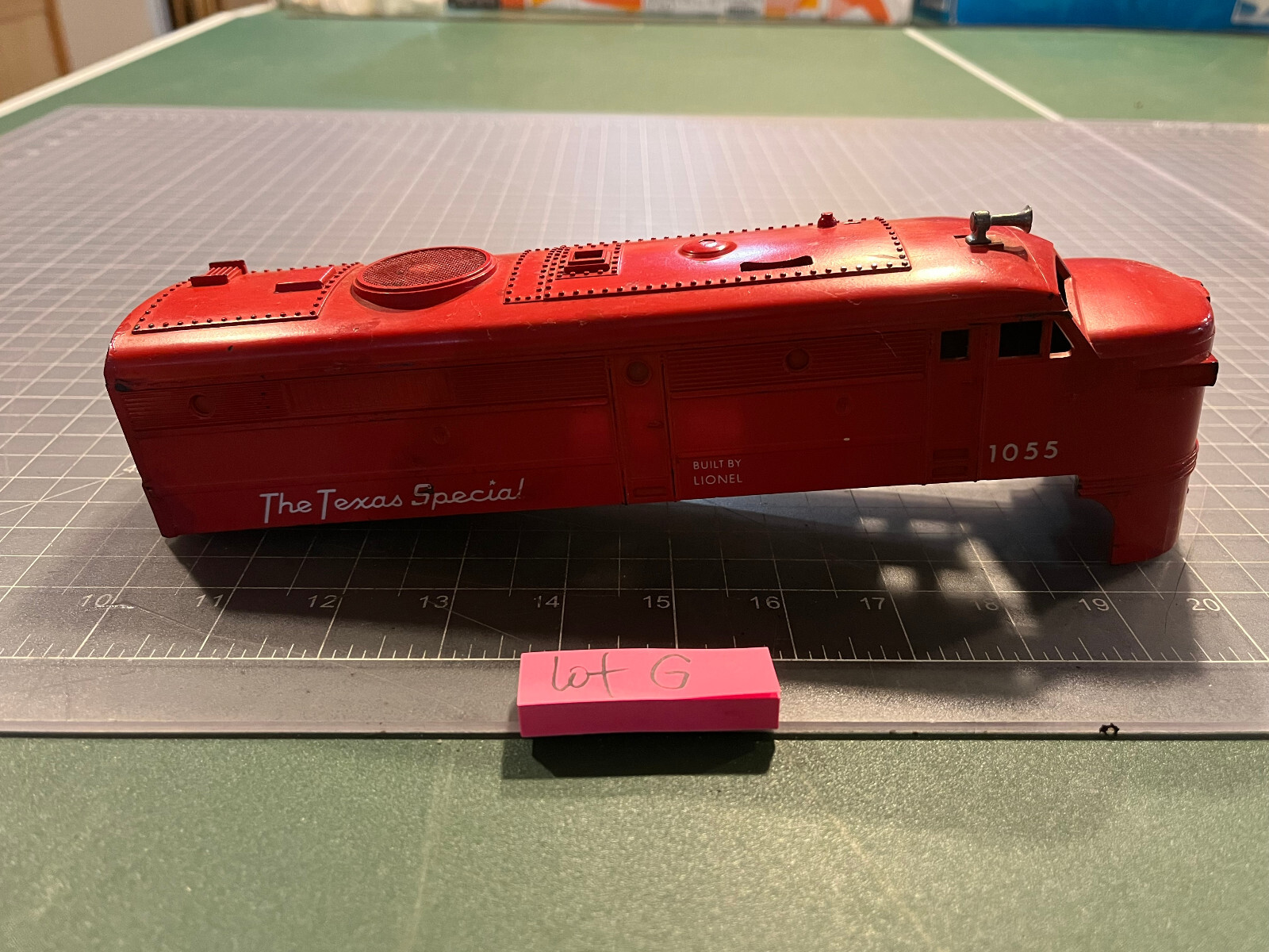 LIONEL Train 1055 TEXAS SPECIAL ALCO FA Diesel Locomotive SHELL ONLY PART LOT G