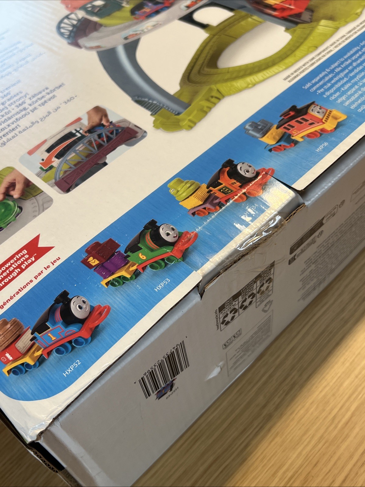 Thomas & Friends My First Train Table Playset Interactive Toy w Accessories