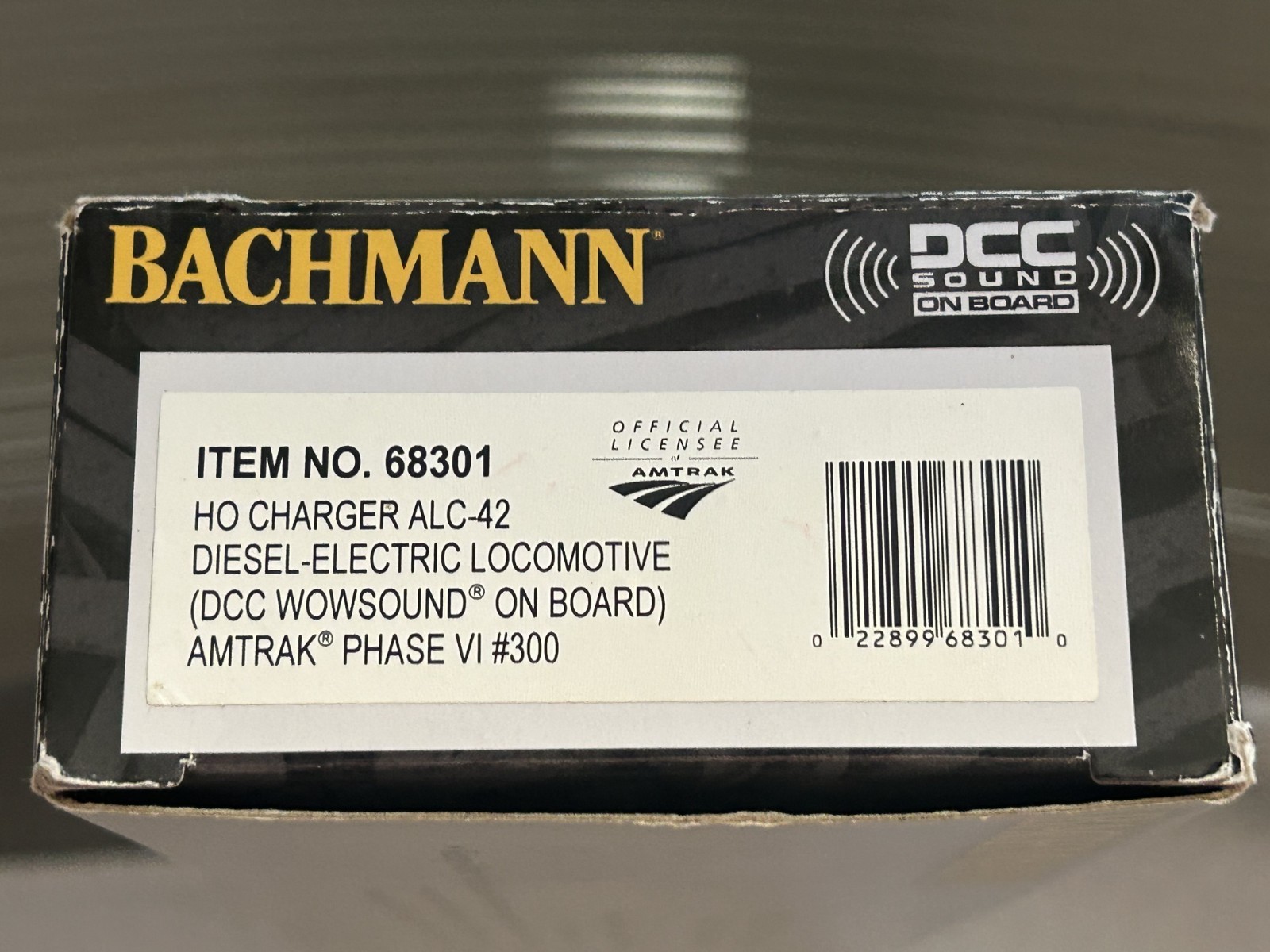Bachmann HO 68301 Siemens ALC-42 Charger Amtrak Phase VI #300 DCC Sound TESTED