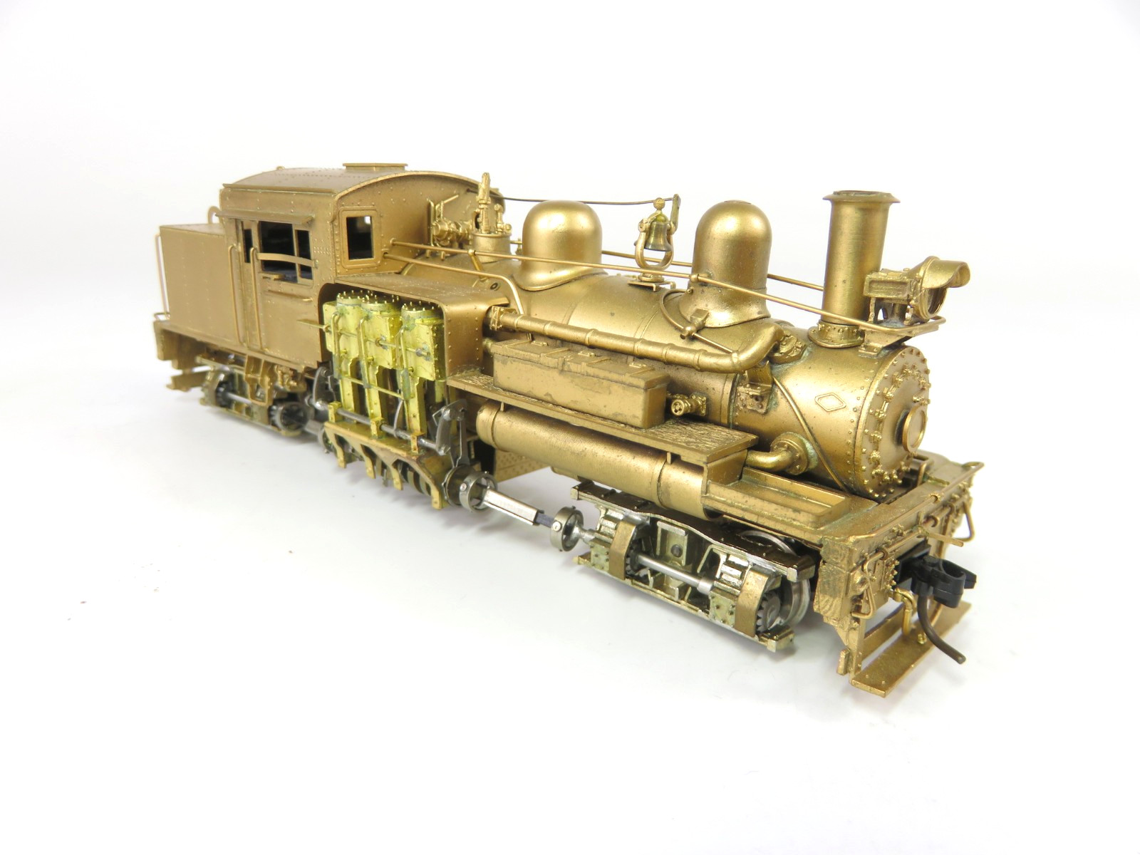 Westside Models Brass HOn3 Scale 2-Truck Shay Steam Logging Locomotive