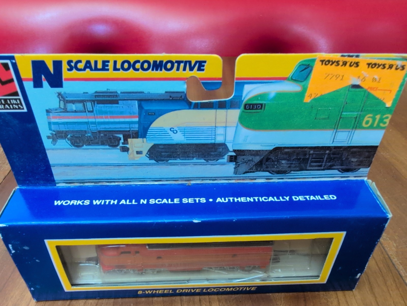 Life-Like N Scale Southern Pacific N F7 8-Wheel Drive Locomotive S.P. #7748 NOS