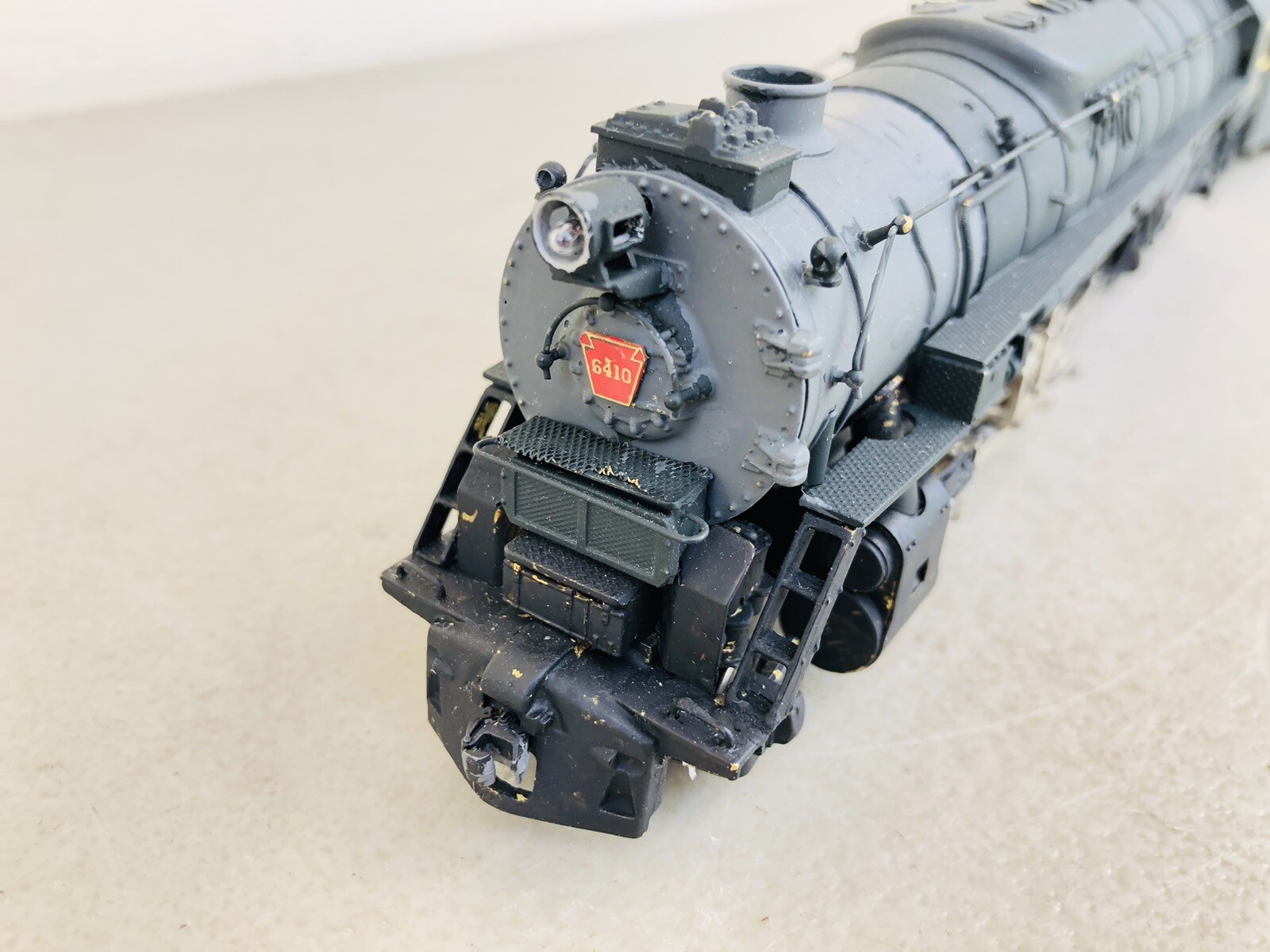 HO Train Company HO PRR Pennsylvania 2-10-4 J-IA Steam Locomotive