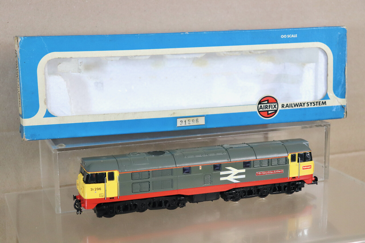 AIRFIX 54101 RE PAINTED BR CLASS 31 DIESEL LOCOMOTIVE 31296 AMLWCH FREIGHTER ny