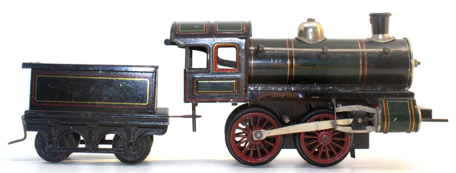 Vintage Pre-War Large Karl Bub (KBN) 0-gauge Clockwork Train Set (c.1905-1910)