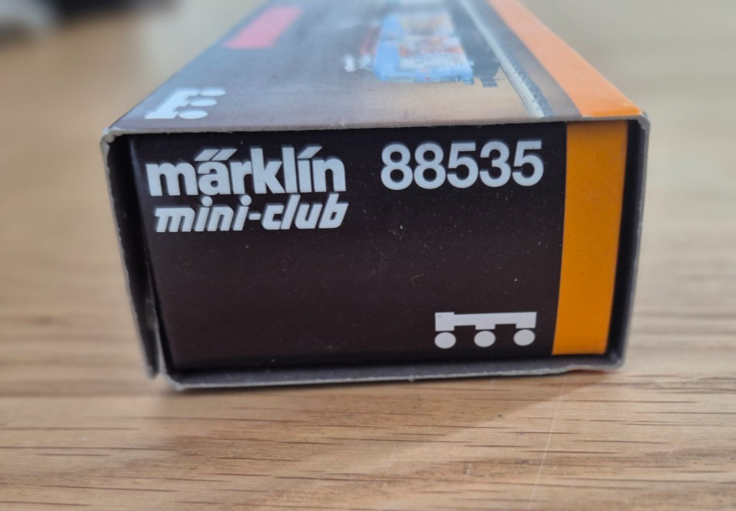 MäRKLIN MINI-CLUB 88535 MICKEY MOUSE LOCOMOTIVE 1998 DB 120 Z GAUGE NEVER USED