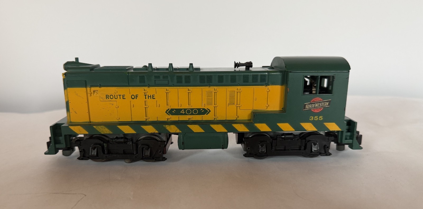 American Flyer Northwestern 355 Route of the 400 Diesel Locomotive + Repro Box