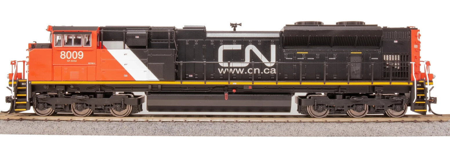 BROADWAY LIMITED 8674 HO EMD SD70M-2 CN 8009 Website Paragon4 Sound/DC/DCC SMOKE