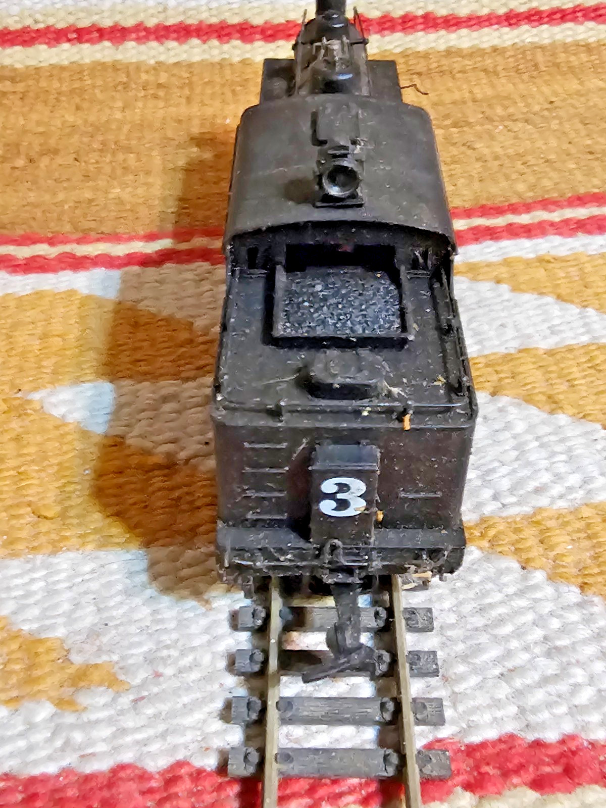 SCARC Rivarossi 17554 HO Scale Heisler 2 Track PACIFIC LUMBER Logging Locomotive