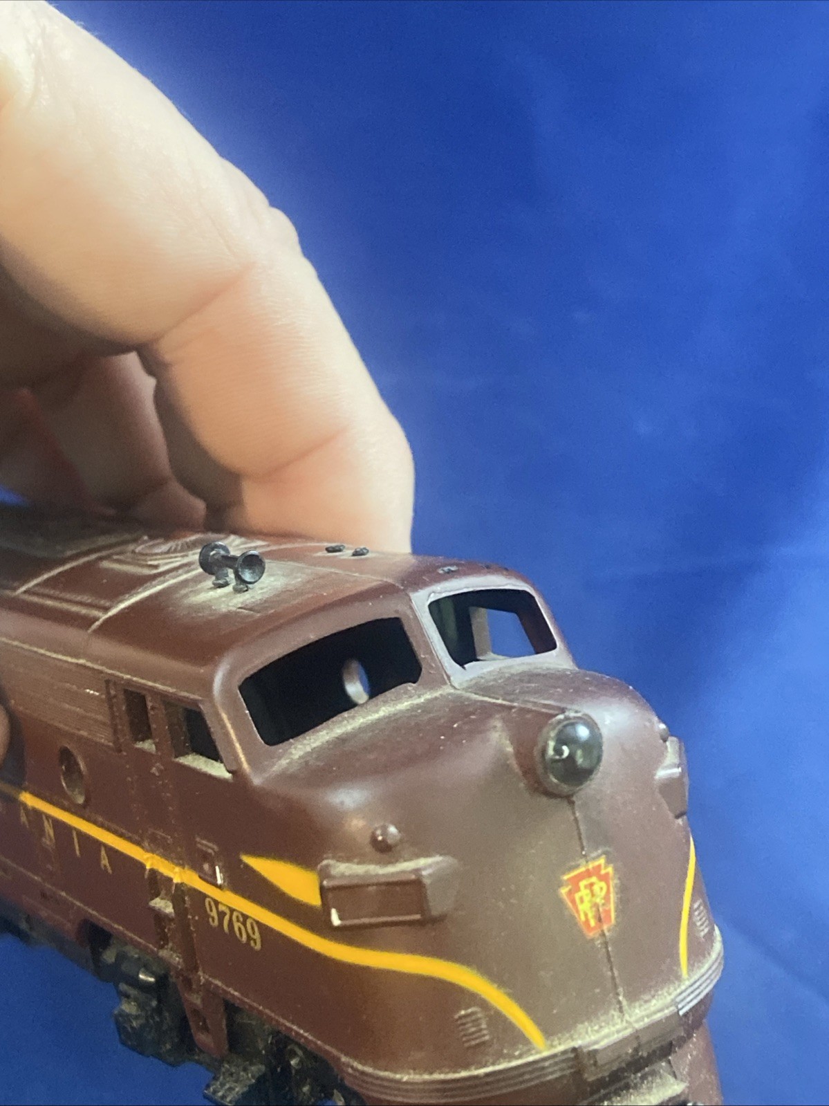 Mantua Tyco HO Pennsylvania Tuscan Red #9769 Locomotive Engine