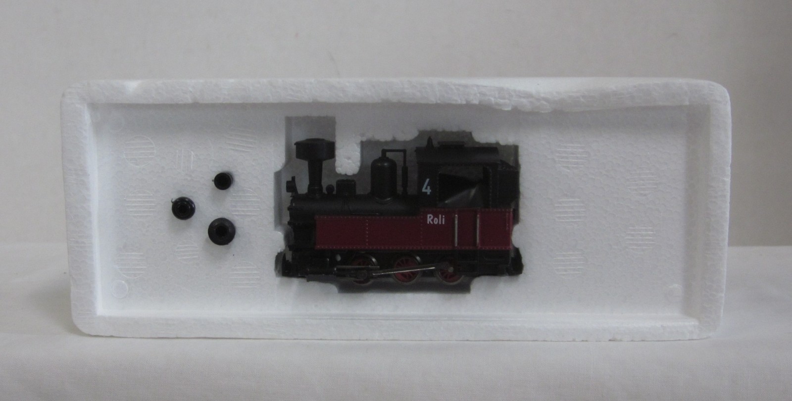 ROCO 33201 HOe 0-6-0 Maroon & Black “Roli” #4 NIB