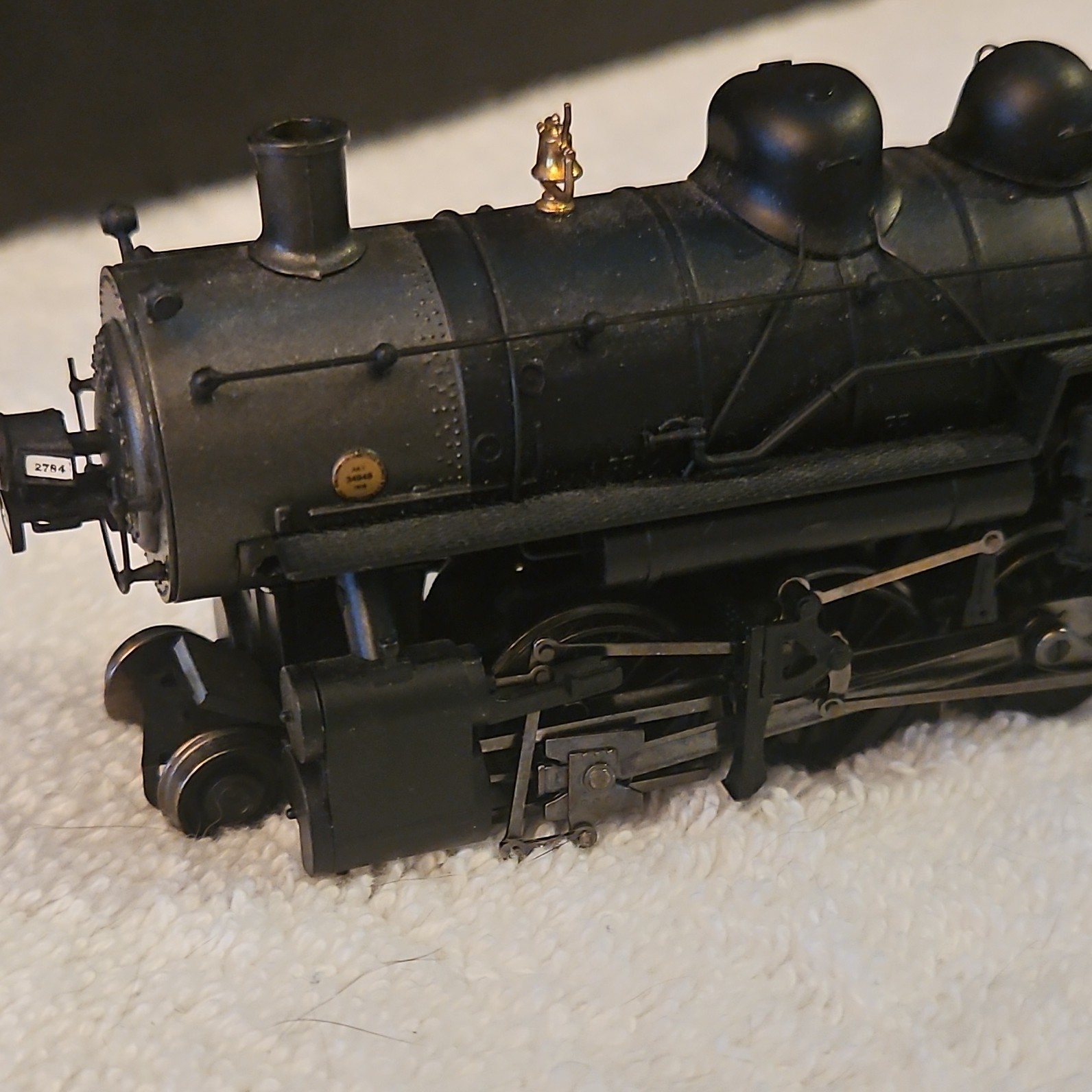 Bachman HO #11412 Baldwin 2-8-0 Consolidation Locomotive B&O Car #2784 DC Analog