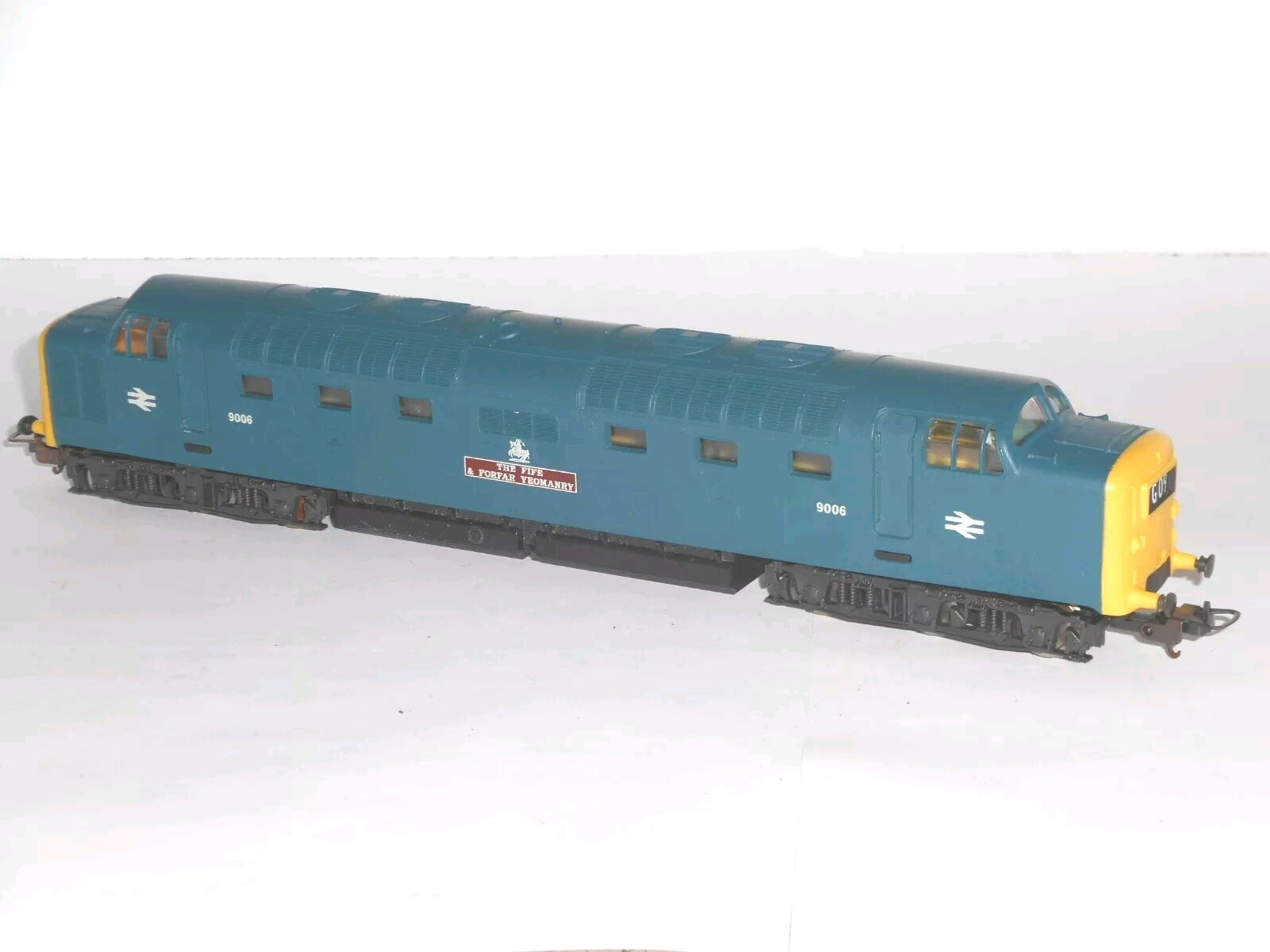 Lima Deltic Diesel-The Fyfe & Forfar Yeomanry. Excel cond. OO 2 rail DC analogue