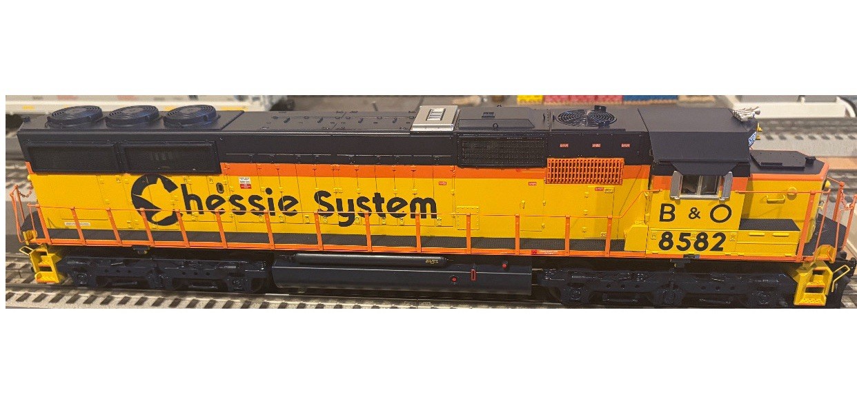 MTH PREMIER CHESSIE SYSTEM SD50 DIESEL ENGINE PS3! 20-21895-1 O SCALE