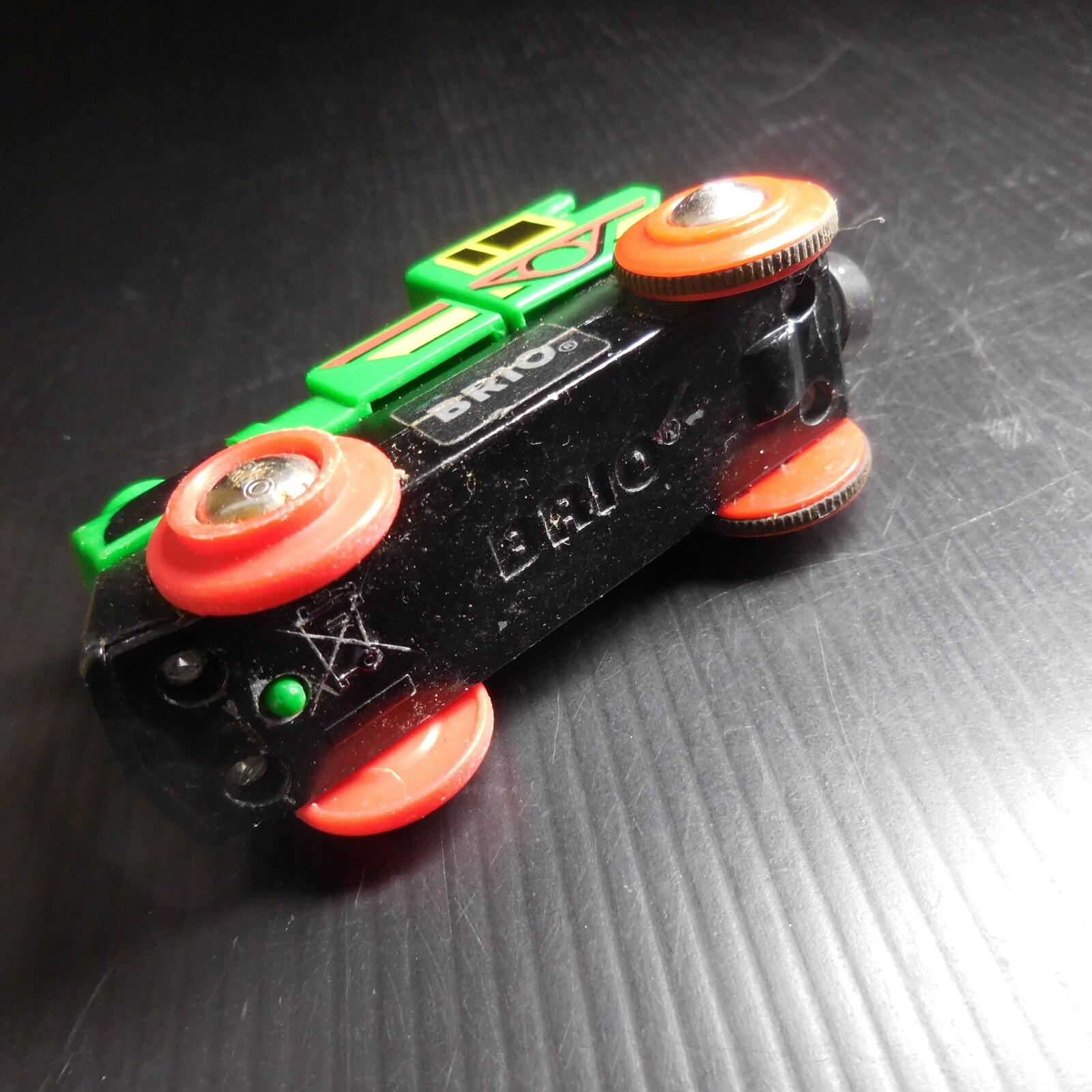 Vehicle Locomotive Train Toy Miniature BRIO Green Black Red Yellow N8165