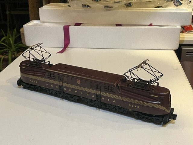 MTH Pennsylvania MT-5501LP Tuscan Red GG1 4-6-6-4 Electric #4876 w/PS2 upgrade