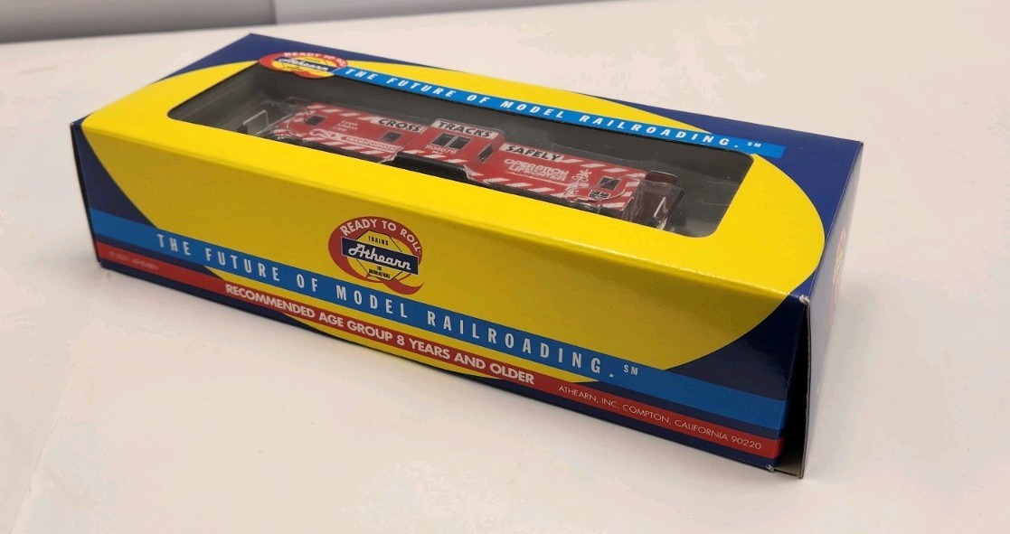 ATHEARN HO 7454 CSX-OLS BAY WINDOW CABOOSE 999628 MINT B53