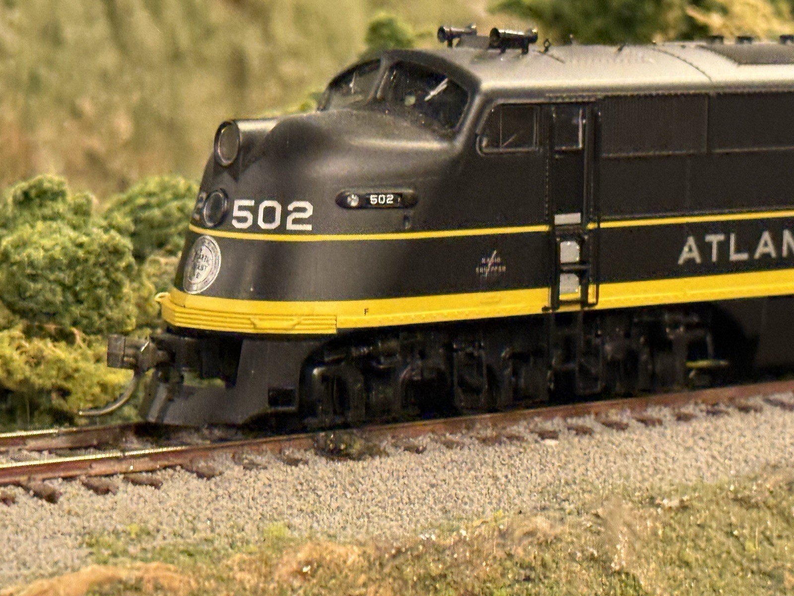 HO Proto 2000 DCC/Tsunami2 SOUND Atlantic Coast Line EMD E6 #502