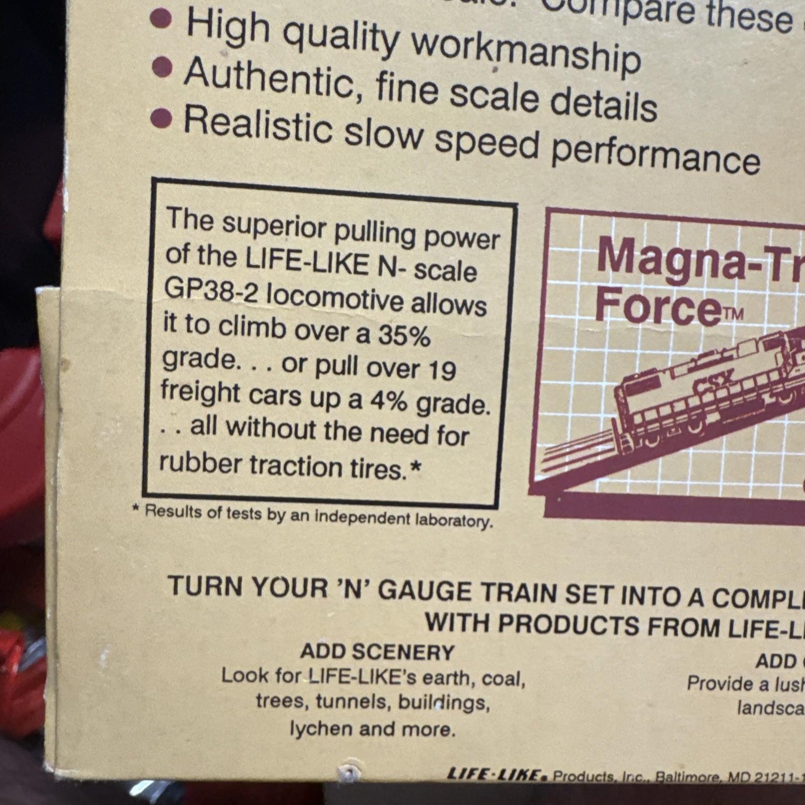 N Scale Amtrak N F40 Locomotive Life Like Trains 7641 Loco AMT All Wheel Drive