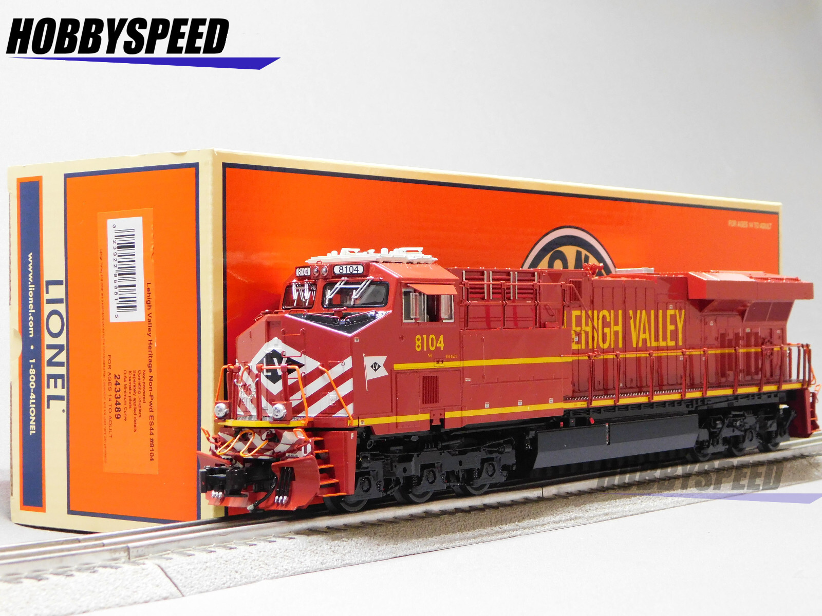 LIONEL BTO LEHIGH VALLEY ES44 NON-POWERED DIESEL LOCOMOTIVE O GAUGE 2433489 NEW