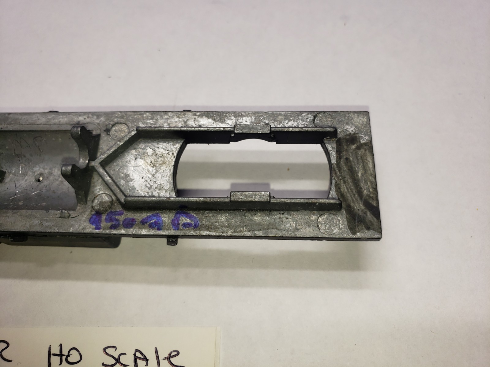 F3 B UNIT As Is DIECAST METAL CHASSIS LOCOMOTIVE HO SCALE MODEL POWER HO SCALE