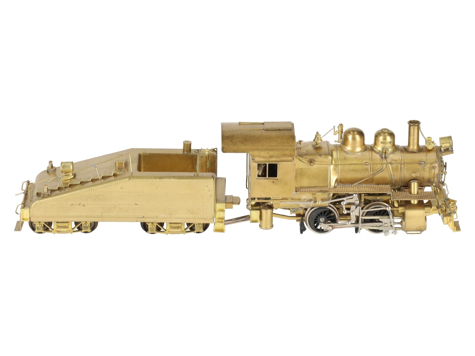 Gem Models GN-128 HO Brass PRR A5s 0-4-0 Steam Switcher & Tender (Unpainted) EX