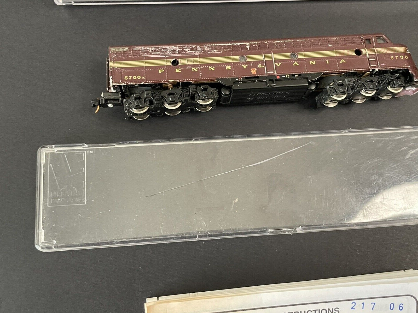 PROTO LIFE-LIKE 920-34078 N PENNSYLVANIA PRR 5700A E8 LOCOMOTIVE READ Works
