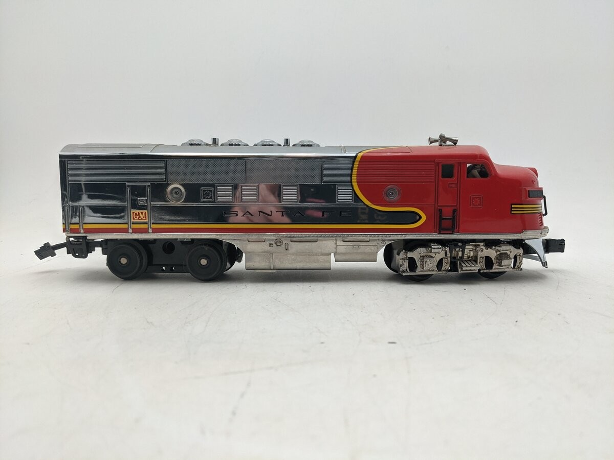 MTH 30-2482-3 Santa Fe F-3 A Unit Non-Powered Diesel Engine #18C EX