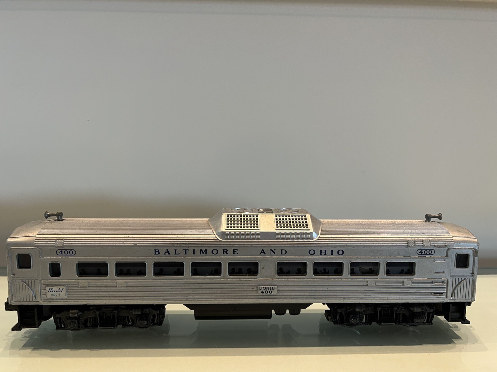 Lionel Baltimore And Ohio B&O 400 Budd Car POWERED RDC Rail Diesel Car Vintage