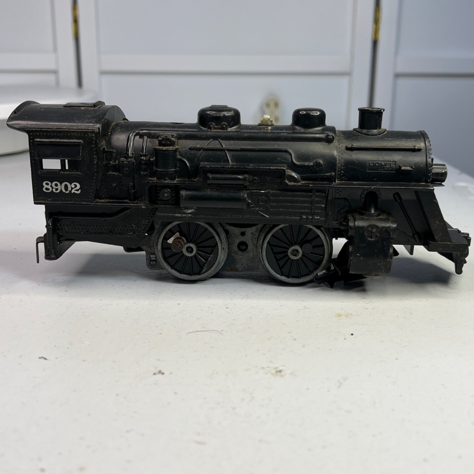 Lionel #8902 O Gauge Locomotive Black Vintage Train – For Parts Or Repair 1980s